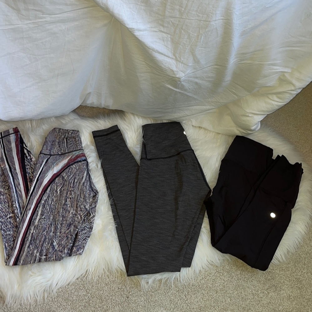 Lululemon Bundle 3 Leggings Size: 2-4
